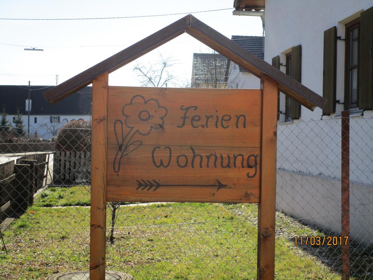 Ferienwohnung Rosa Obergessertshausen Eksteriør billede